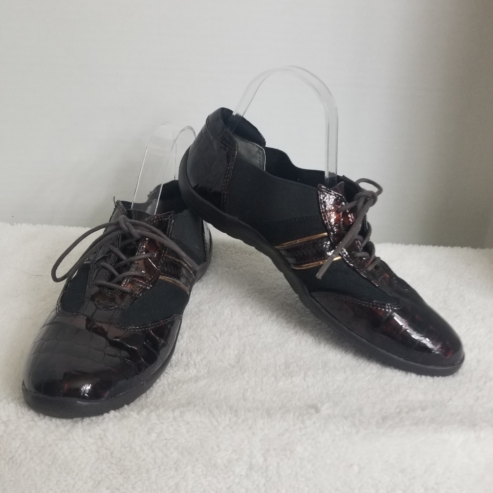 Ros Hommersen Nancy patent leather sneakers